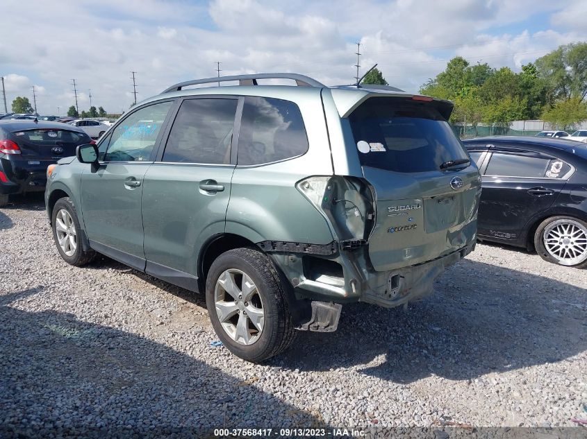 2014 SUBARU FORESTER 2.5I LIMITED - JF2SJAJC7EH489785