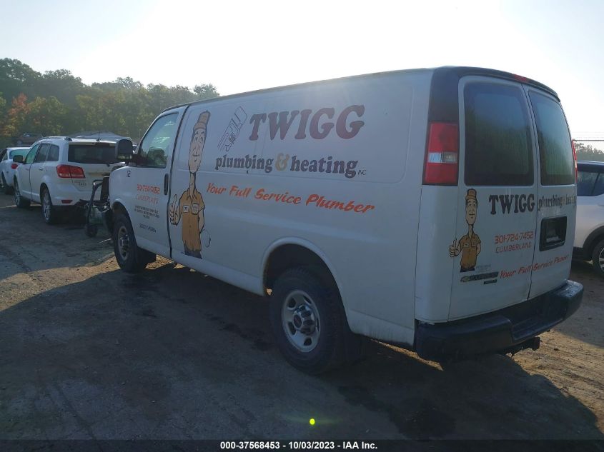 2015 GMC SAVANA CARGO VAN 1GTW7FCG0F1264422