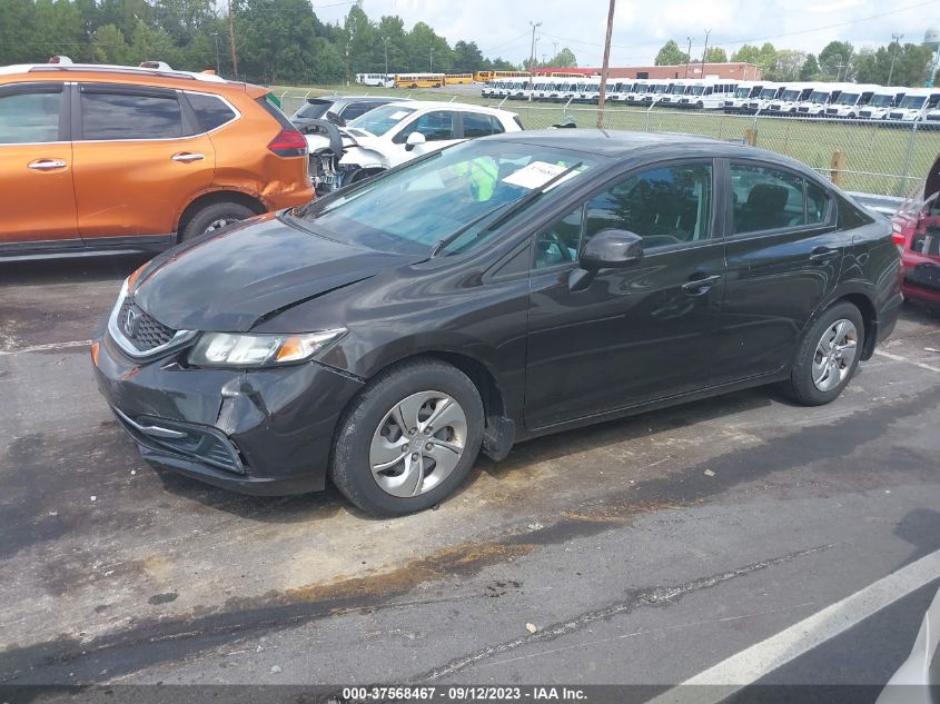2013 HONDA CIVIC LX - 2HGFB2F53DH595299