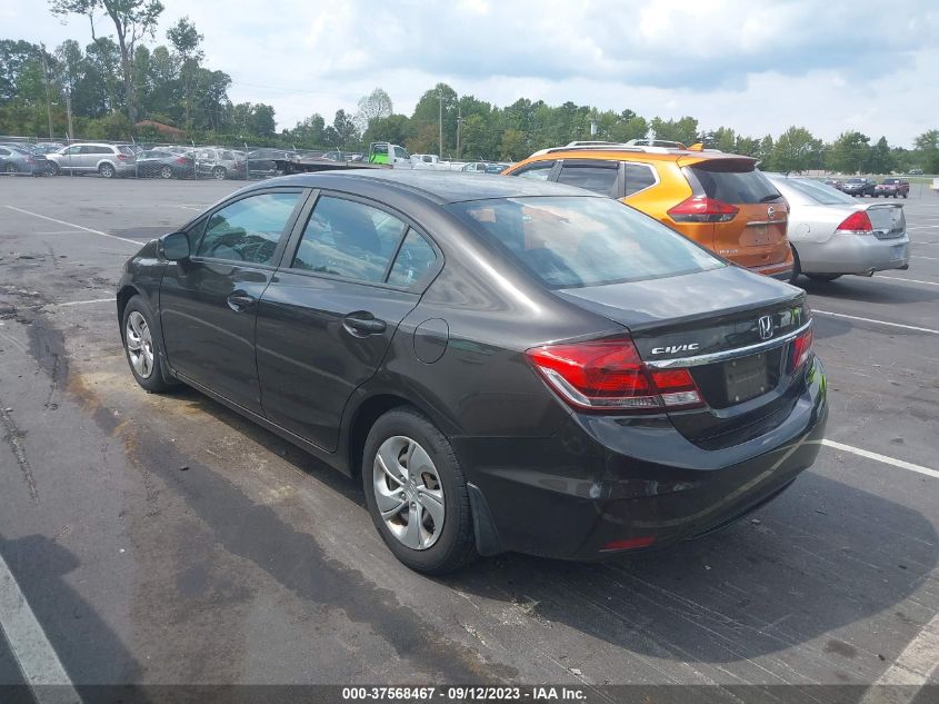 2013 HONDA CIVIC LX - 2HGFB2F53DH595299