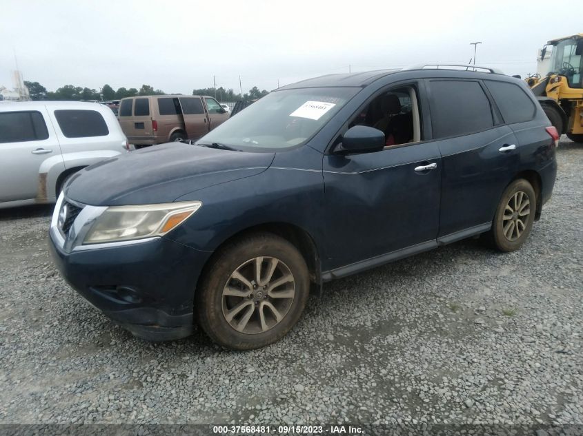 2013 NISSAN PATHFINDER SV - 5N1AR2MN2DC625074