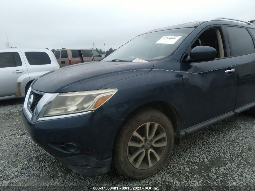 2013 NISSAN PATHFINDER SV - 5N1AR2MN2DC625074