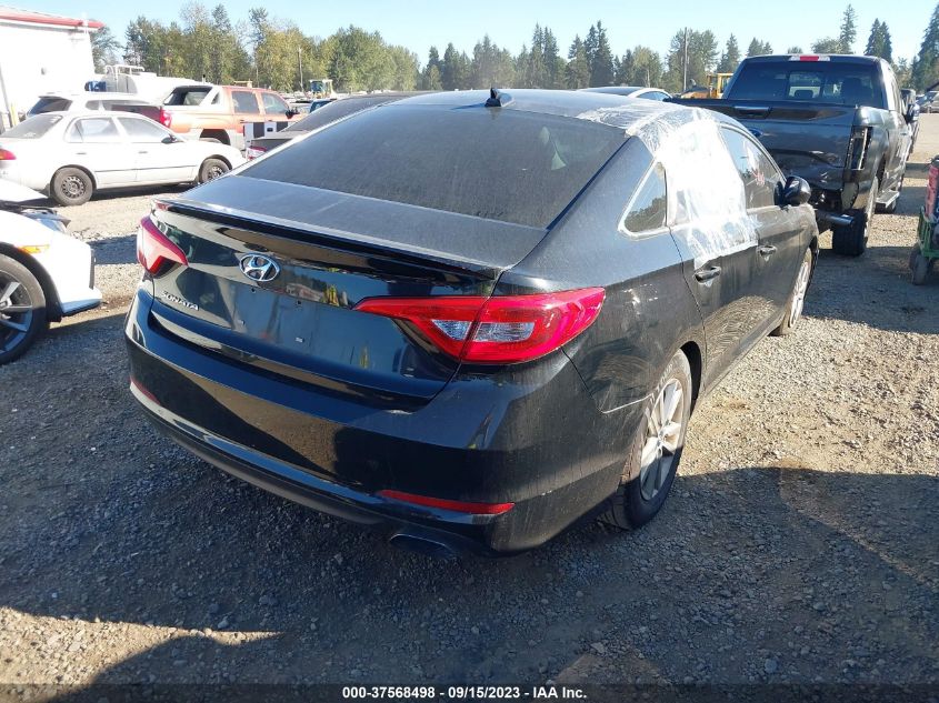 2016 HYUNDAI SONATA 2.4L - 5NPE24AF6GH410020