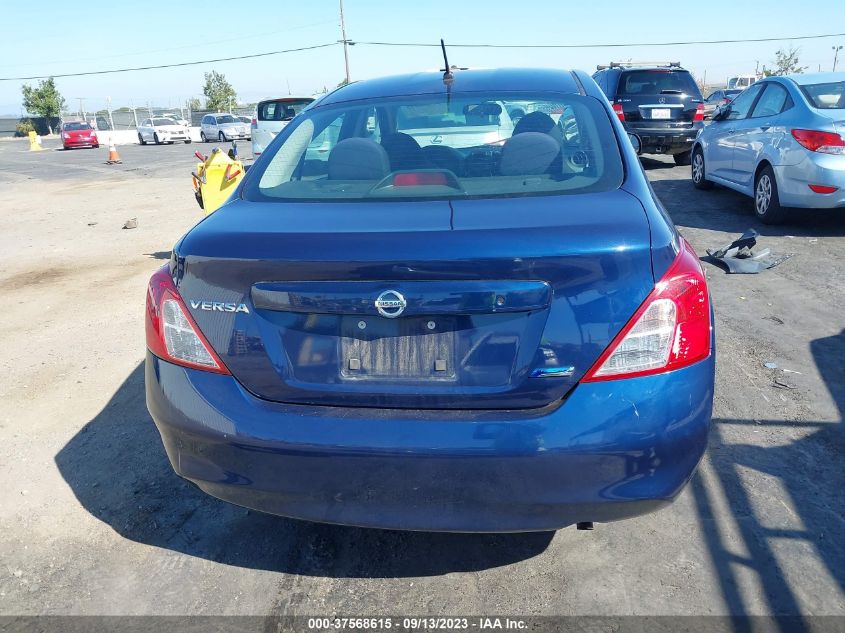 2013 NISSAN VERSA S - 3N1CN7AP4DL867626