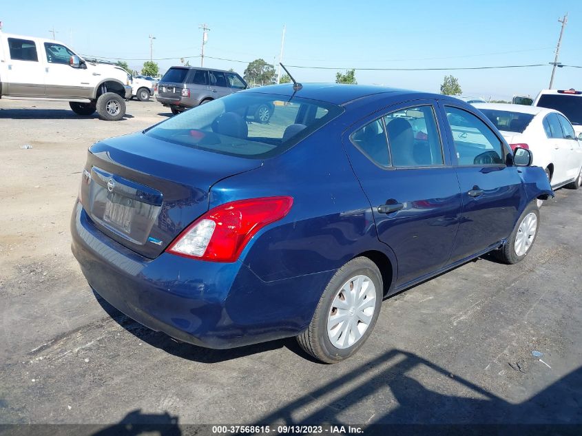 2013 NISSAN VERSA S - 3N1CN7AP4DL867626