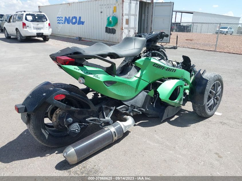 2012 CAN-AM SPYDER ROADSTER RS-S 2BXJANA16CV000883