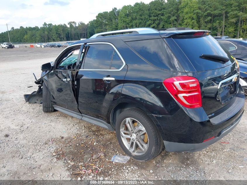 2016 CHEVROLET EQUINOX LTZ - 2GNALDEK1G6223105