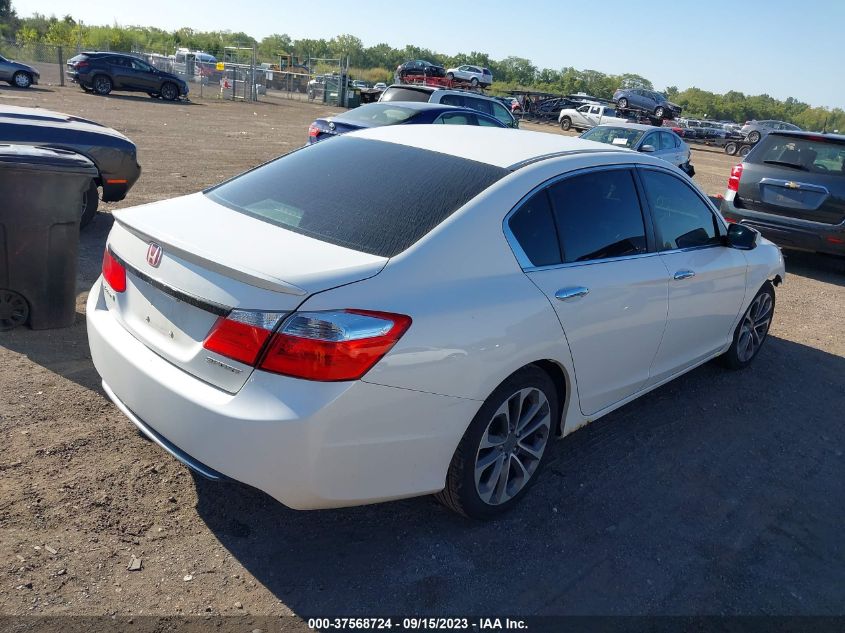 2014 HONDA ACCORD SEDAN SPORT - 1HGCR2F53EA039203