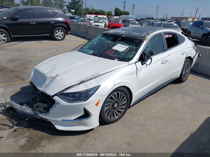 VIN KMHL54JJ8MA020232 2021 HYUNDAI SONATA HYBRID LIMITED