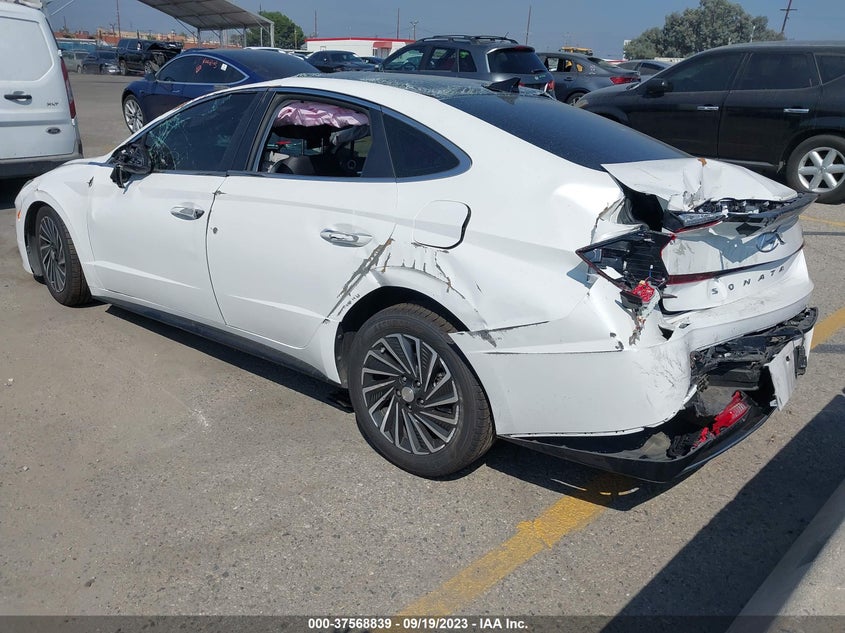 VIN KMHL54JJ8MA020232 2021 HYUNDAI SONATA HYBRID LIMITED