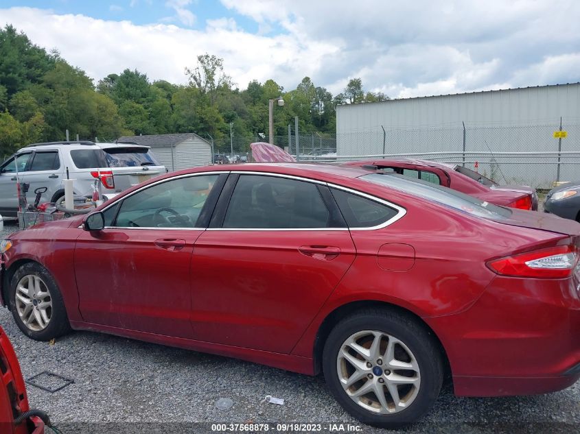 2013 FORD FUSION SE - 3FA6P0HR7DR376196