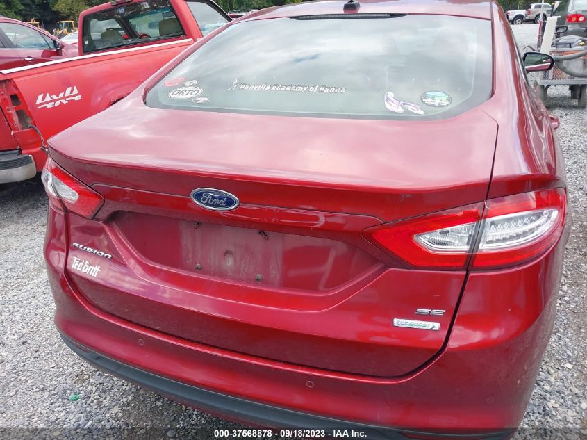 2013 FORD FUSION SE - 3FA6P0HR7DR376196