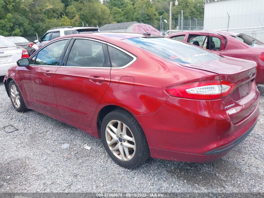 2013 FORD FUSION SE - 3FA6P0HR7DR376196