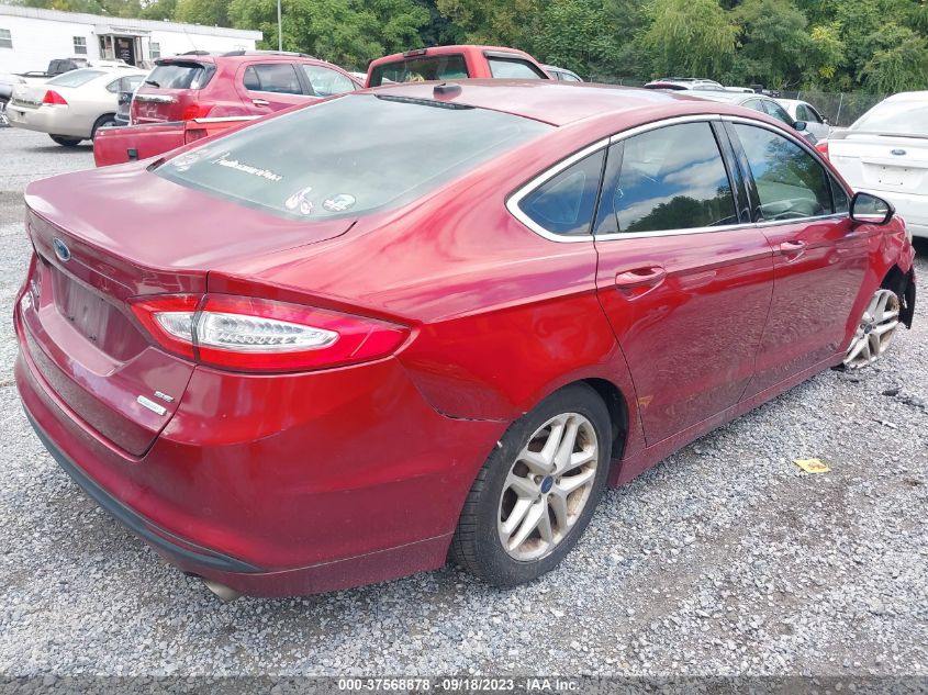 2013 FORD FUSION SE - 3FA6P0HR7DR376196