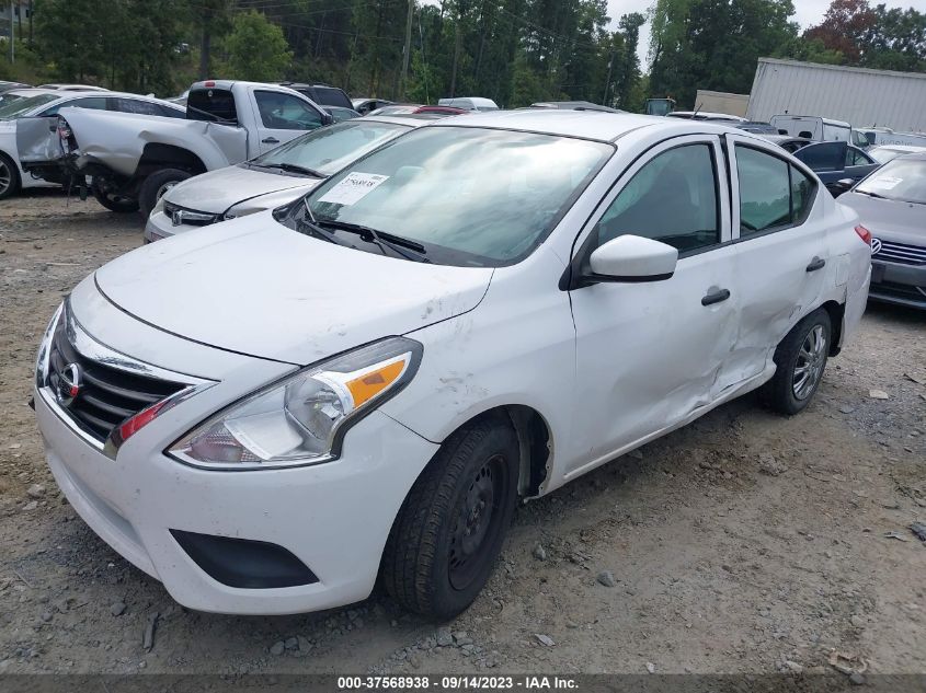 3N1CN7AP8KL821407 Nissan Versa Sedan S 2