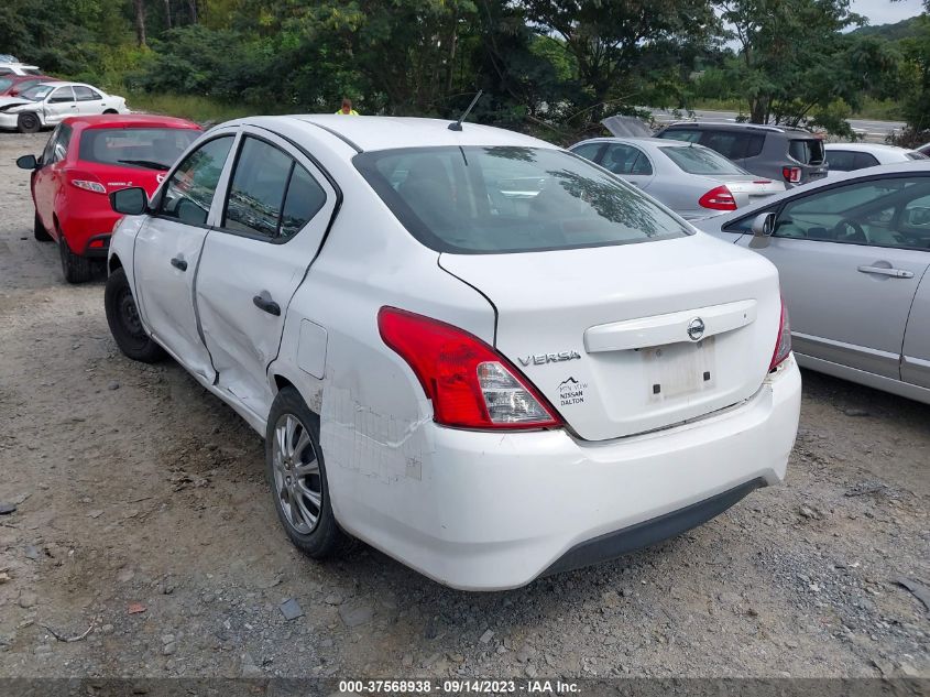 3N1CN7AP8KL821407 Nissan Versa Sedan S 3