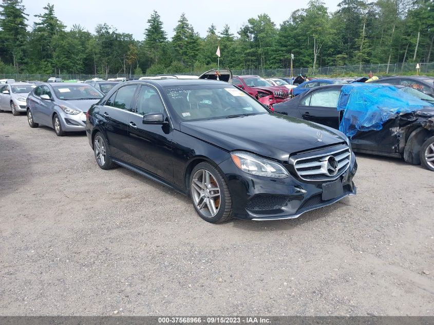 2014 MERCEDES-BENZ E 350 4MATIC - WDDHF8JB6EA782263