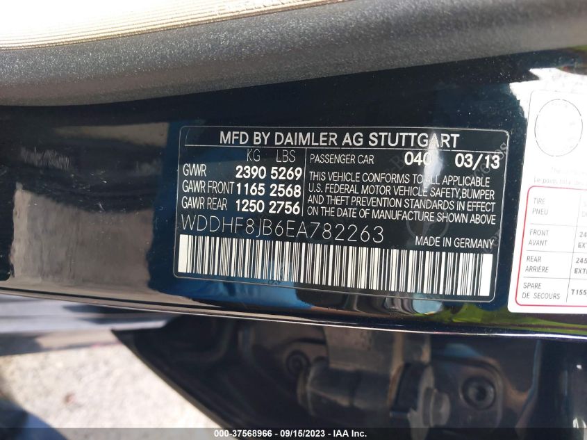 2014 MERCEDES-BENZ E 350 4MATIC WDDHF8JB6EA782263