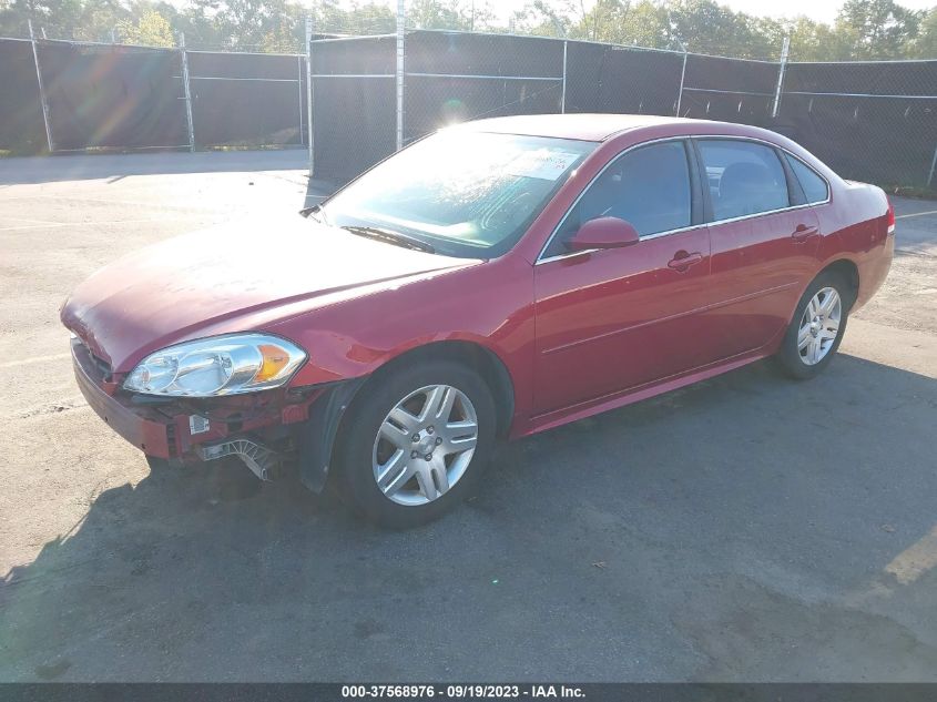2013 CHEVROLET IMPALA LT - 2G1WG5E37D1218588