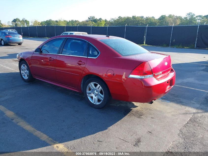 2013 CHEVROLET IMPALA LT - 2G1WG5E37D1218588