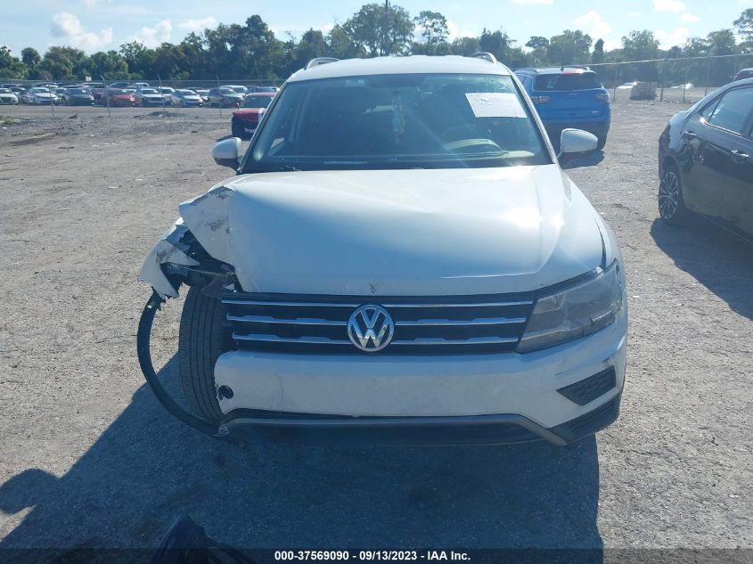 2018 VOLKSWAGEN TIGUAN S - 3VV1B7AX3JM129529