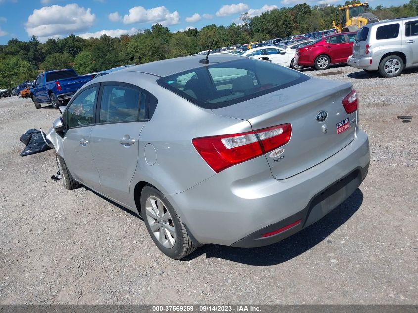 2014 KIA RIO EX - KNADN4A30E6340222