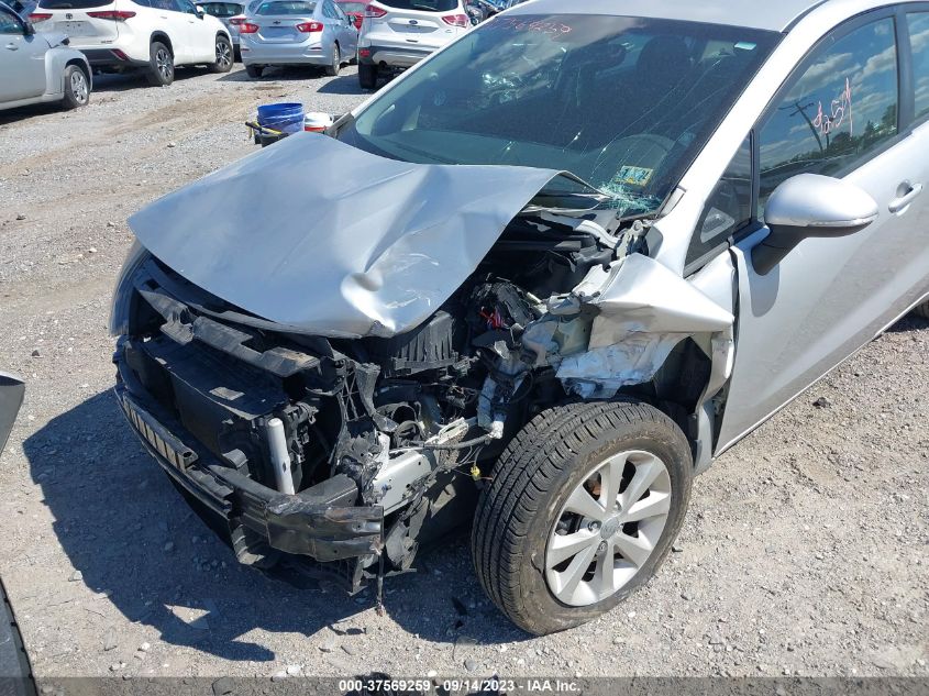 2014 KIA RIO EX - KNADN4A30E6340222