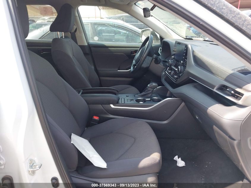 2022 TOYOTA HIGHLANDER LE - 5TDZZRAH6NS538311