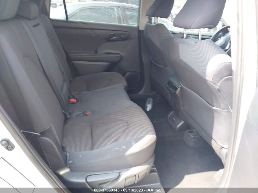 2022 TOYOTA HIGHLANDER LE - 5TDZZRAH6NS538311