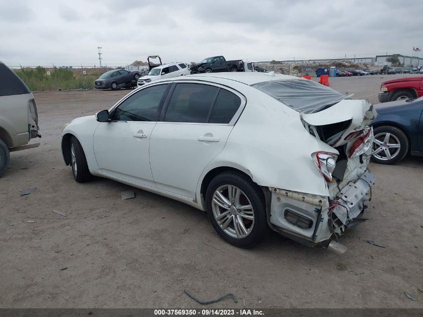 2013 INFINITI G37 SEDAN JOURNEY JN1CV6AP2DM725971