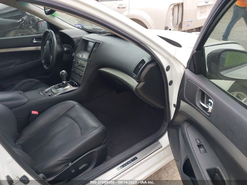 2013 INFINITI G37 SEDAN JOURNEY JN1CV6AP2DM725971