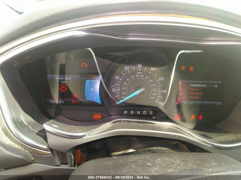 2013 FORD FUSION SE - 3FA6P0HR6DR336045