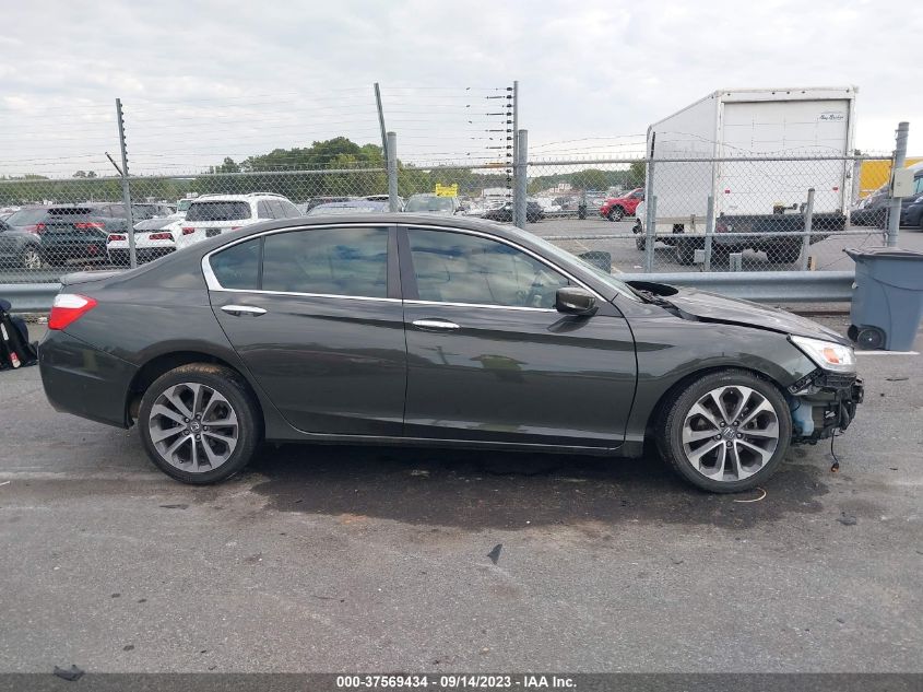 2015 HONDA ACCORD SEDAN SPORT - 1HGCR2F54FA023996