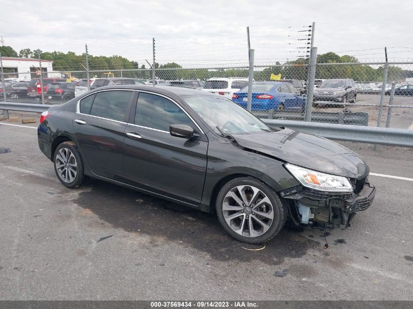 2015 HONDA ACCORD SEDAN SPORT - 1HGCR2F54FA023996