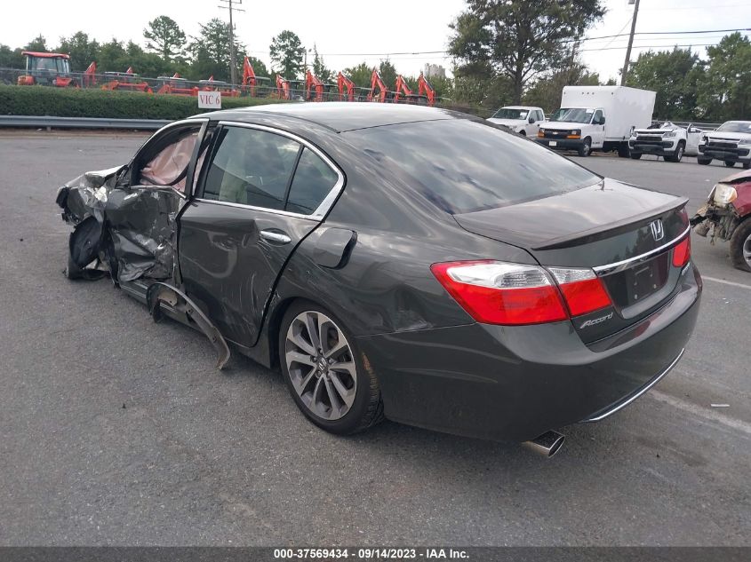 2015 HONDA ACCORD SEDAN SPORT - 1HGCR2F54FA023996