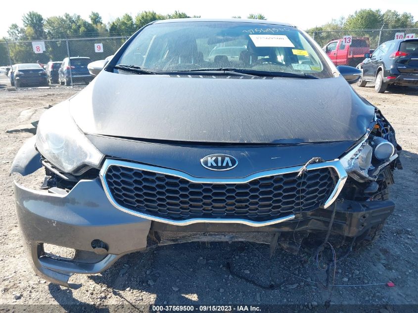2014 KIA FORTE EX - KNAFX4A81E5106210