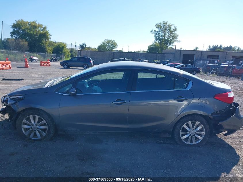 2014 KIA FORTE EX - KNAFX4A81E5106210