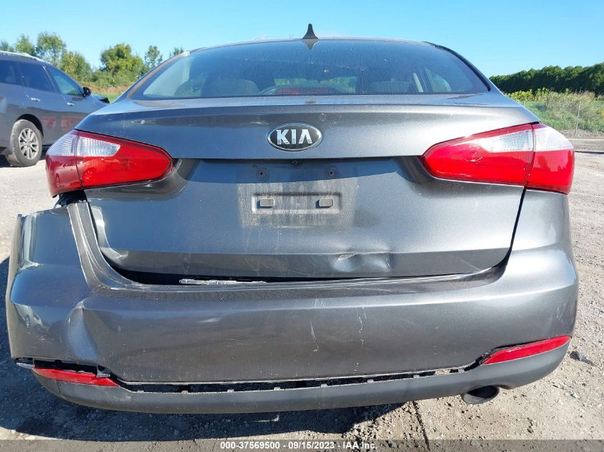 2014 KIA FORTE EX - KNAFX4A81E5106210