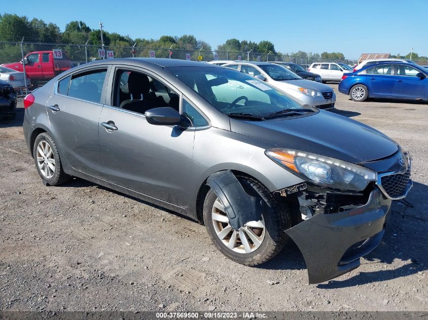 2014 KIA FORTE EX - KNAFX4A81E5106210