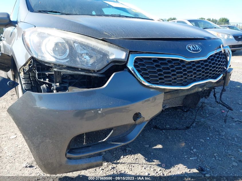 2014 KIA FORTE EX - KNAFX4A81E5106210