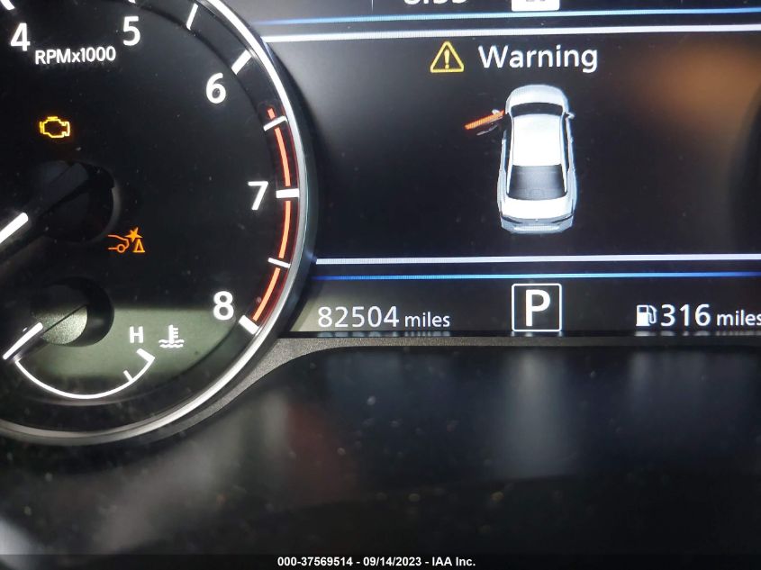 2020 NISSAN ALTIMA SL - 1N4BL4EVXLC135118
