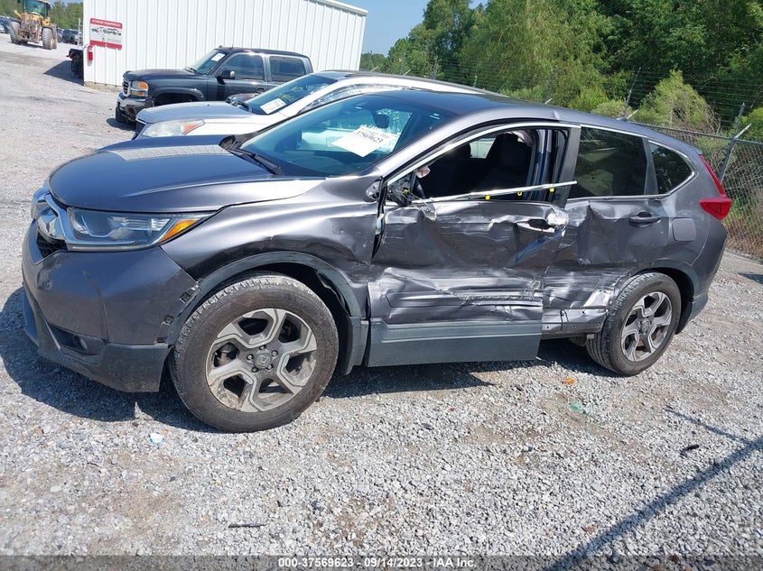 VIN 7FARW1H85JE031872 2018 HONDA CR-V EXL