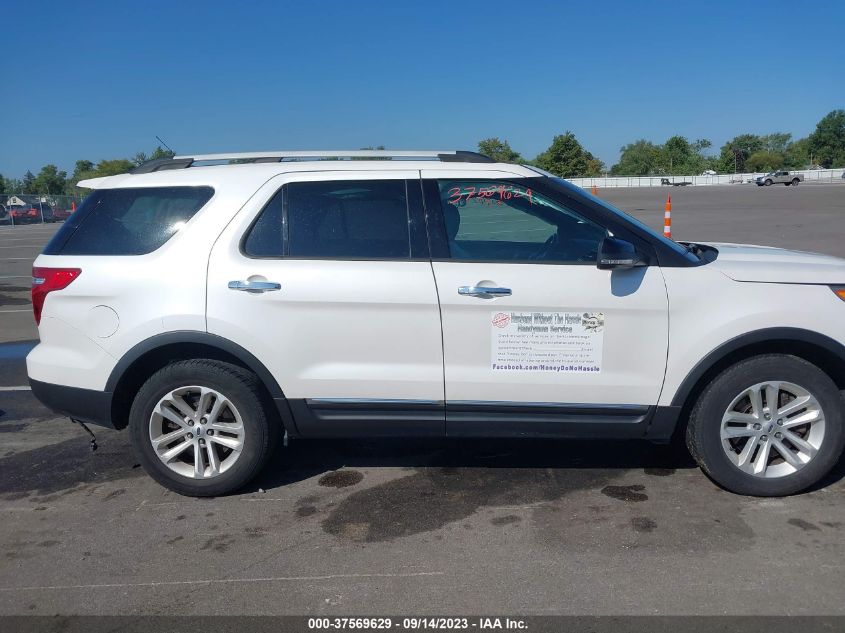 2014 FORD EXPLORER XLT - 1FM5K7D89EGA07256