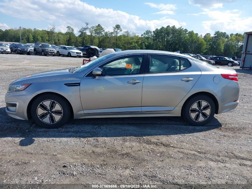 2013 KIA OPTIMA HYBRID LX - KNAGM4AD8D5044166
