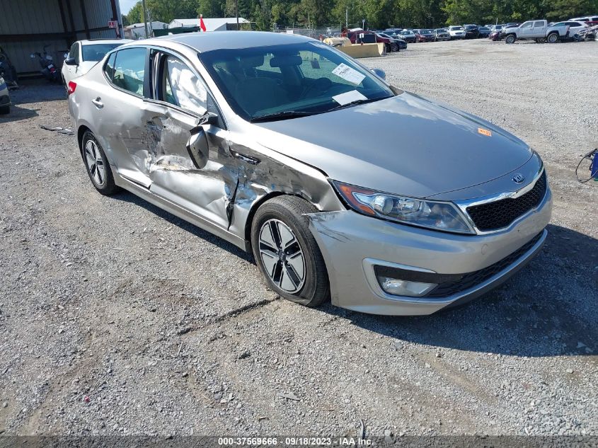2013 KIA OPTIMA HYBRID LX - KNAGM4AD8D5044166