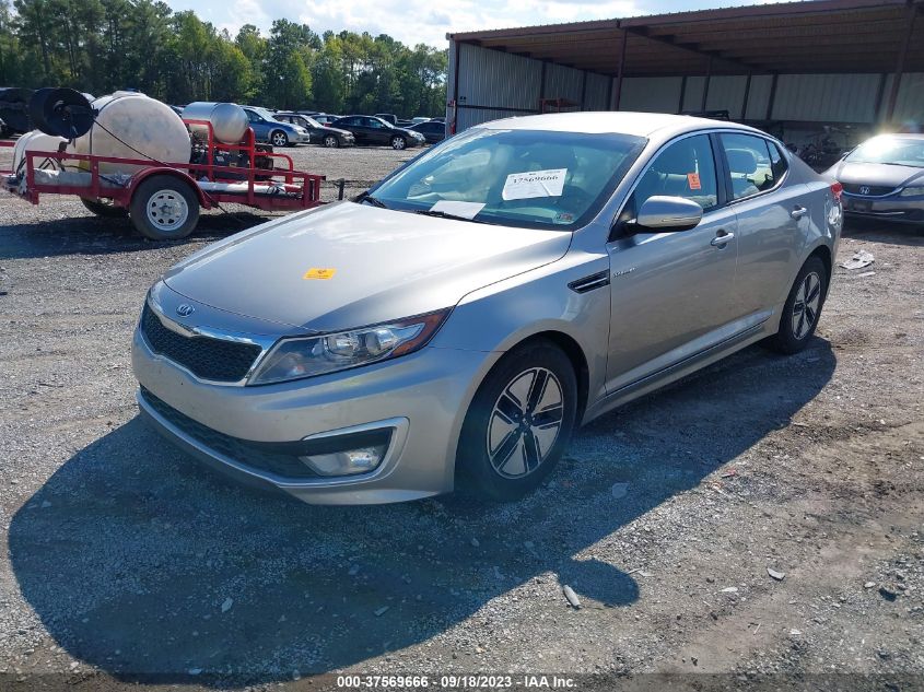 2013 KIA OPTIMA HYBRID LX - KNAGM4AD8D5044166