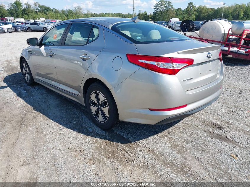 2013 KIA OPTIMA HYBRID LX - KNAGM4AD8D5044166