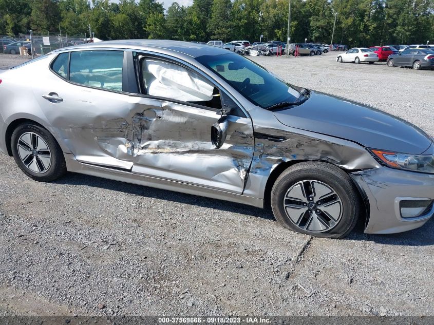 2013 KIA OPTIMA HYBRID LX - KNAGM4AD8D5044166