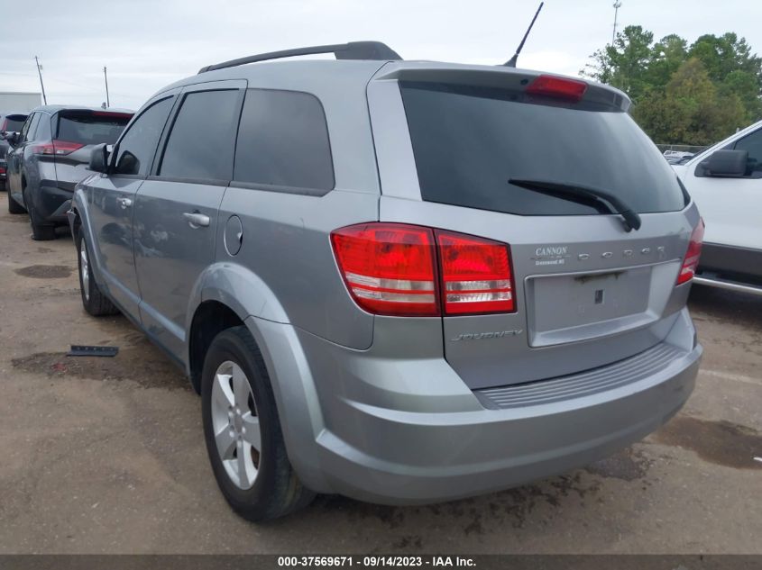 2016 DODGE JOURNEY SE - 3C4PDCAB5GT238489