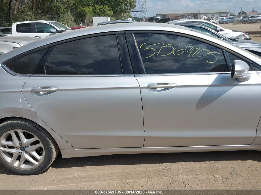 2016 FORD FUSION SE - 3FA6P0HD0GR238394